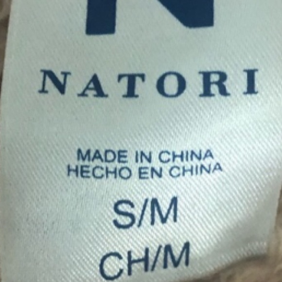 NWT Natori Plush Silver/Gray Short Eyelash Robe XS - Picture 12 of 12